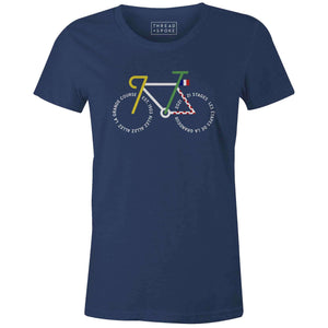 Women's T-shirt - Le Tour Bike