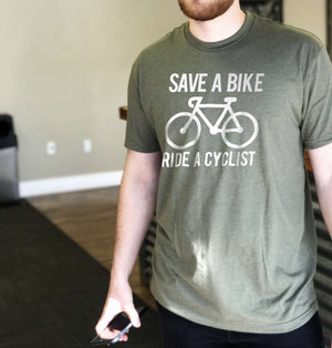 Save A BikeThread+Spoke - THREAD+SPOKE | MTB APPAREL | ROAD BIKING T-SHIRTS | BICYCLE T SHIRTS |