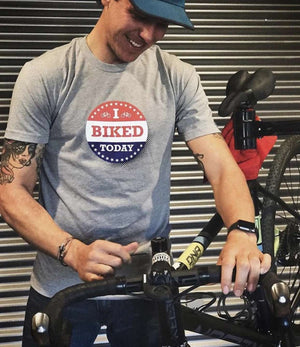 I Biked TodayThread+Spoke - THREAD+SPOKE | MTB APPAREL | ROAD BIKING T-SHIRTS | BICYCLE T SHIRTS |