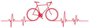 Heartbeat BicycleThread+Spoke - THREAD+SPOKE | MTB APPAREL | ROAD BIKING T-SHIRTS | BICYCLE T SHIRTS |