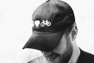 Peace Love Bicycles HatThread+Spoke - THREAD+SPOKE | MTB APPAREL | ROAD BIKING T-SHIRTS | BICYCLE T SHIRTS |