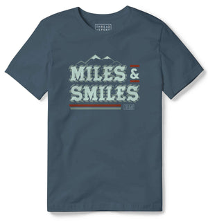 Men's T-shirt - Miles and Smiles