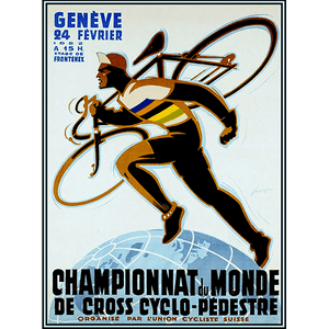 Cyclocross PosterPoster Bob - THREAD+SPOKE | MTB APPAREL | ROAD BIKING T-SHIRTS | BICYCLE T SHIRTS |