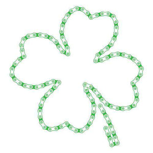 Chained Clover Women'sThread+Spoke - THREAD+SPOKE | MTB APPAREL | ROAD BIKING T-SHIRTS | BICYCLE T SHIRTS |