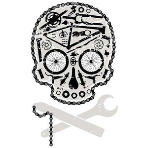MTB SkullThread+Spoke - THREAD+SPOKE | MTB APPAREL | ROAD BIKING T-SHIRTS | BICYCLE T SHIRTS |