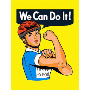 We Can Do It PosterBoggs Nicolas - THREAD+SPOKE | MTB APPAREL | ROAD BIKING T-SHIRTS | BICYCLE T SHIRTS |