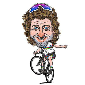 Terminator Rainbow JerseyThread+Spoke - THREAD+SPOKE | MTB APPAREL | ROAD BIKING T-SHIRTS | BICYCLE T SHIRTS |