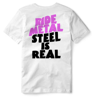 Steel is RealThread+Spoke - THREAD+SPOKE | MTB APPAREL | ROAD BIKING T-SHIRTS | BICYCLE T SHIRTS |