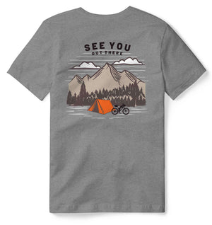 Men's T-shirt - Bike More Worry Less