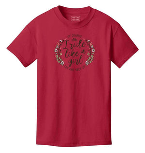 Youth T-shirt - Ride Like a Girl Kid's