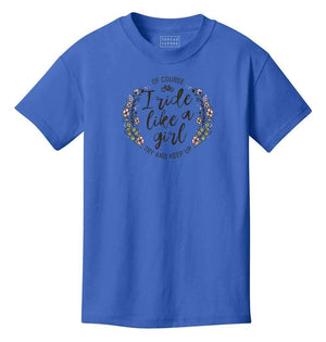 Youth T-shirt - Ride Like a Girl Kid's