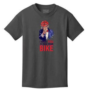 Youth T-shirt - I Want You to Ride Your Bike Kid's