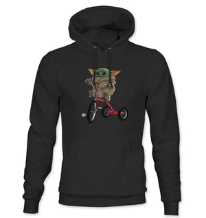 Hoodie - Baby Yoda's Tricycle
