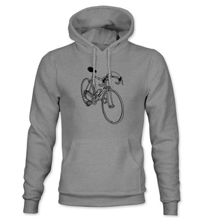 Hoodie - Hand Drawn bicycle