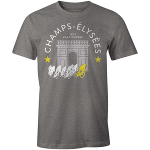 Champs Elysees TeeThread+Spoke - THREAD+SPOKE | MTB APPAREL | ROAD BIKING T-SHIRTS | BICYCLE T SHIRTS |