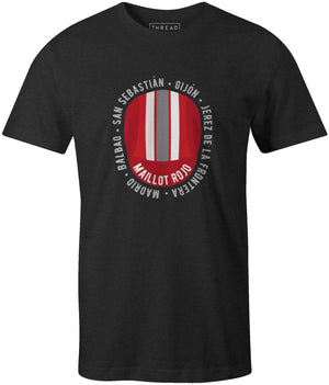 La Vuelta Maillot Rojo CapThread+Spoke - THREAD+SPOKE | MTB APPAREL | ROAD BIKING T-SHIRTS | BICYCLE T SHIRTS |