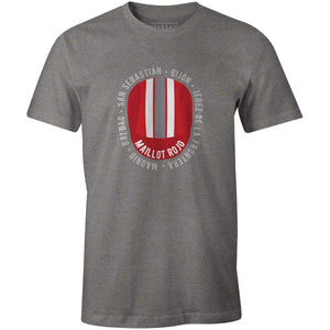 La Vuelta Maillot Rojo CapThread+Spoke - THREAD+SPOKE | MTB APPAREL | ROAD BIKING T-SHIRTS | BICYCLE T SHIRTS |
