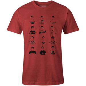 Legends Collection 2BICI - THREAD+SPOKE | MTB APPAREL | ROAD BIKING T-SHIRTS | BICYCLE T SHIRTS |