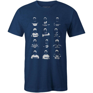 Legends Collection 2BICI - THREAD+SPOKE | MTB APPAREL | ROAD BIKING T-SHIRTS | BICYCLE T SHIRTS |
