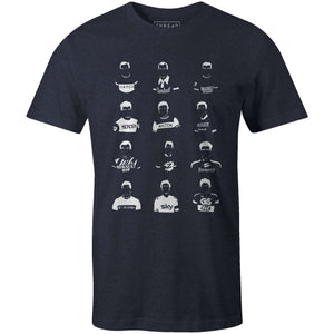 Legends Collection 2BICI - THREAD+SPOKE | MTB APPAREL | ROAD BIKING T-SHIRTS | BICYCLE T SHIRTS |