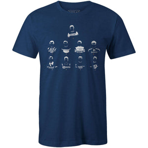 Legends of FranceBICI - THREAD+SPOKE | MTB APPAREL | ROAD BIKING T-SHIRTS | BICYCLE T SHIRTS |