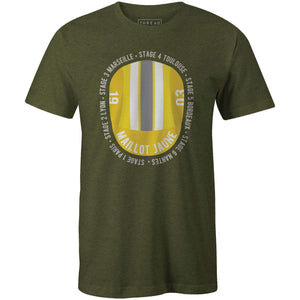 Maillot Jaune CapThread+Spoke - THREAD+SPOKE | MTB APPAREL | ROAD BIKING T-SHIRTS | BICYCLE T SHIRTS |