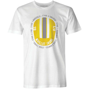 Maillot Jaune CapThread+Spoke - THREAD+SPOKE | MTB APPAREL | ROAD BIKING T-SHIRTS | BICYCLE T SHIRTS |