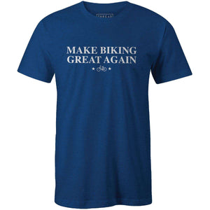 Make Biking Great AgainThread+Spoke - THREAD+SPOKE | MTB APPAREL | ROAD BIKING T-SHIRTS | BICYCLE T SHIRTS |