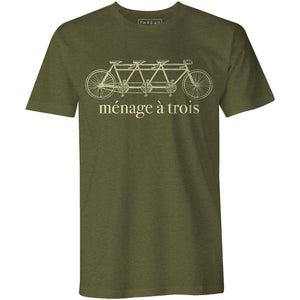 Ménage á TroisThread+Spoke - THREAD+SPOKE | MTB APPAREL | ROAD BIKING T-SHIRTS | BICYCLE T SHIRTS |