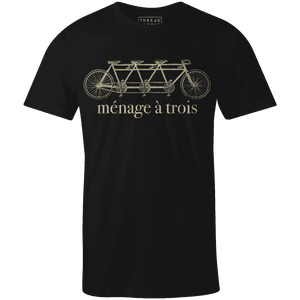 Ménage á TroisThread+Spoke - THREAD+SPOKE | MTB APPAREL | ROAD BIKING T-SHIRTS | BICYCLE T SHIRTS |