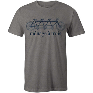 Ménage á TroisThread+Spoke - THREAD+SPOKE | MTB APPAREL | ROAD BIKING T-SHIRTS | BICYCLE T SHIRTS |