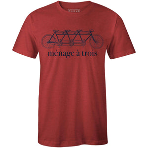 Ménage á TroisThread+Spoke - THREAD+SPOKE | MTB APPAREL | ROAD BIKING T-SHIRTS | BICYCLE T SHIRTS |