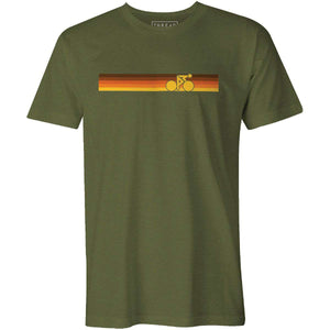 Rainbow Biker Vintage BrownThread+Spoke - THREAD+SPOKE | MTB APPAREL | ROAD BIKING T-SHIRTS | BICYCLE T SHIRTS |