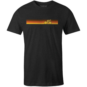 Rainbow Biker Vintage BrownThread+Spoke - THREAD+SPOKE | MTB APPAREL | ROAD BIKING T-SHIRTS | BICYCLE T SHIRTS |