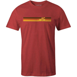 Rainbow Biker Vintage BrownThread+Spoke - THREAD+SPOKE | MTB APPAREL | ROAD BIKING T-SHIRTS | BICYCLE T SHIRTS |