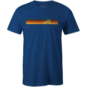 Rainbow Biker Vintage BrownThread+Spoke - THREAD+SPOKE | MTB APPAREL | ROAD BIKING T-SHIRTS | BICYCLE T SHIRTS |