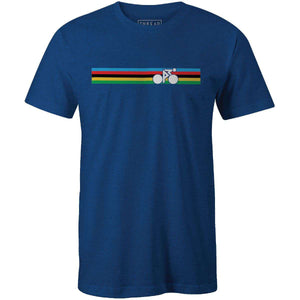 Rainbow Biker World ChampThread+Spoke - THREAD+SPOKE | MTB APPAREL | ROAD BIKING T-SHIRTS | BICYCLE T SHIRTS |
