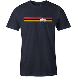 Rainbow Biker World ChampThread+Spoke - THREAD+SPOKE | MTB APPAREL | ROAD BIKING T-SHIRTS | BICYCLE T SHIRTS |