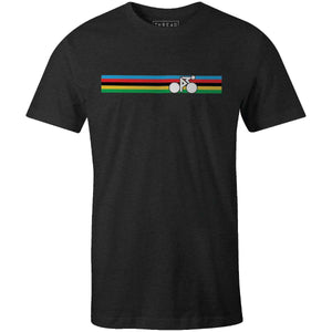 Rainbow Biker World ChampThread+Spoke - THREAD+SPOKE | MTB APPAREL | ROAD BIKING T-SHIRTS | BICYCLE T SHIRTS |