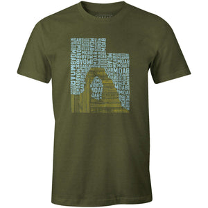 Ride MoabJordon Mazziotti - THREAD+SPOKE | MTB APPAREL | ROAD BIKING T-SHIRTS | BICYCLE T SHIRTS |