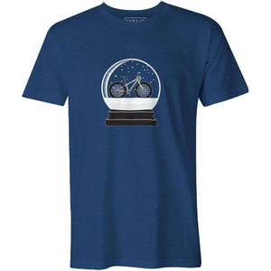 Snow Globe TeeThread+Spoke - THREAD+SPOKE | MTB APPAREL | ROAD BIKING T-SHIRTS | BICYCLE T SHIRTS |