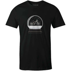 Snow Globe TeeThread+Spoke - THREAD+SPOKE | MTB APPAREL | ROAD BIKING T-SHIRTS | BICYCLE T SHIRTS |