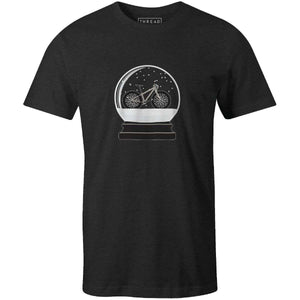 Snow Globe TeeThread+Spoke - THREAD+SPOKE | MTB APPAREL | ROAD BIKING T-SHIRTS | BICYCLE T SHIRTS |