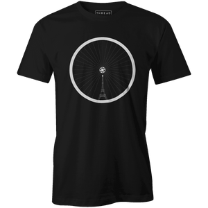 T+S Eiffel Tower WheelThread+Spoke - THREAD+SPOKE | MTB APPAREL | ROAD BIKING T-SHIRTS | BICYCLE T SHIRTS |