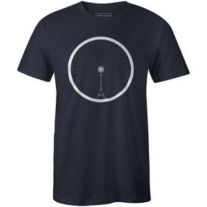 T+S Eiffel Tower WheelThread+Spoke - THREAD+SPOKE | MTB APPAREL | ROAD BIKING T-SHIRTS | BICYCLE T SHIRTS |