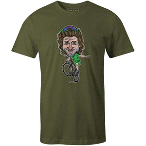 Terminator Green JerseyThread+Spoke - THREAD+SPOKE | MTB APPAREL | ROAD BIKING T-SHIRTS | BICYCLE T SHIRTS |