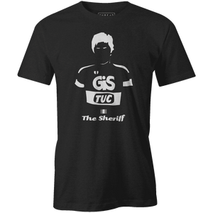 The SheriffBICI - THREAD+SPOKE | MTB APPAREL | ROAD BIKING T-SHIRTS | BICYCLE T SHIRTS |