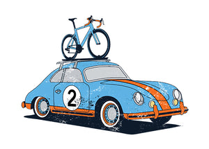 Bike PorscheThread+Spoke - THREAD+SPOKE | MTB APPAREL | ROAD BIKING T-SHIRTS | BICYCLE T SHIRTS |