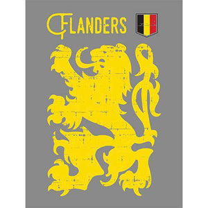 Flanders PosterThread+Spoke - THREAD+SPOKE | MTB APPAREL | ROAD BIKING T-SHIRTS | BICYCLE T SHIRTS |