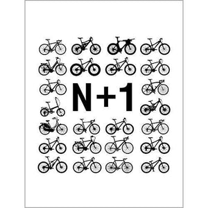 N+1 PosterThread+Spoke - THREAD+SPOKE | MTB APPAREL | ROAD BIKING T-SHIRTS | BICYCLE T SHIRTS |